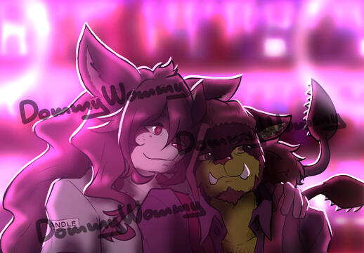 Characters belong to Leejamin.