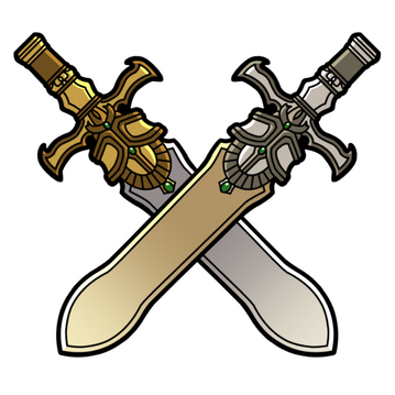 Ragnell and Alondite from the Fire Emblem series.